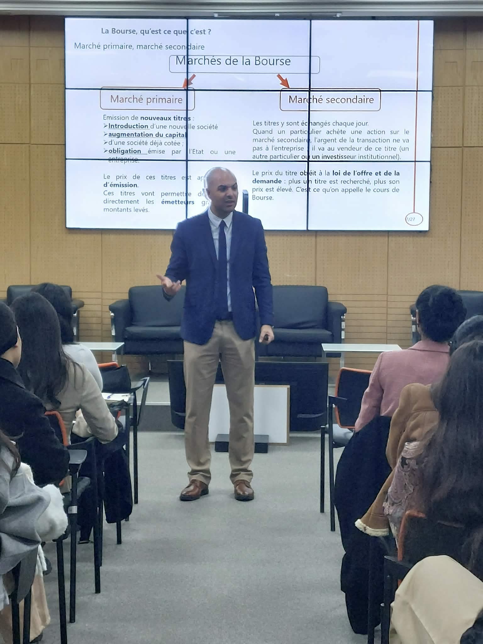 Visite de la Bourse de Tunis — photo 4